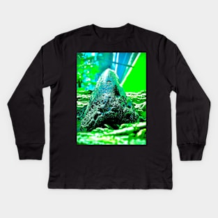 Beware of Trees with Tooths Kids Long Sleeve T-Shirt